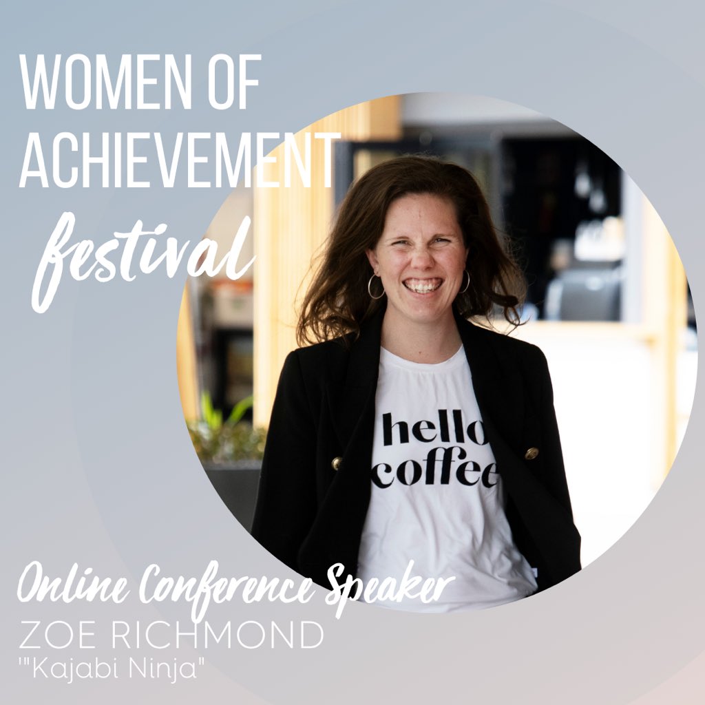 Zoe Richmond “the <a href="/Kajabi/">Kajabi</a> Ninja” is a special guest at the Women of Achievement Festival!  Come join us I’d you want to know all the how to’s foe getting your online course moving! leadloveleap.com/women-of-achie…
