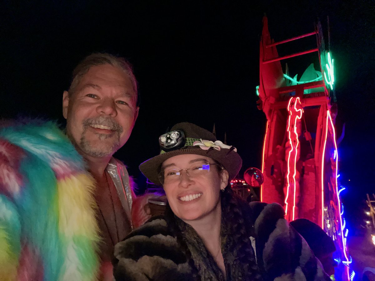 rdevaul's tweet photo. My wife (playa name DV8) and I had a great time at the Everywhen festival — this was an event that almost didn't happen, but despite the challenges turned out to be really beautiful. Kudos to the organizers for pulling of a great first-time event https://t.co/PEfrii6tdM