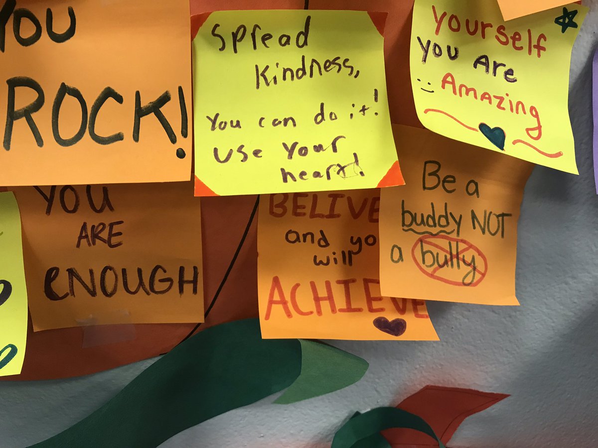 hcpss_pms's tweet photo. Check out our PumpKIND patch! Our students wrote post-it notes for the pumpkind patch that are on display for our Bullying Prevention Month. Next up is UNITY Day this Wednesday where we will wear Orange! #OnePatapsco #BeKind @mjmsuper @HCPSS https://t.co/ZjdG54xQpS