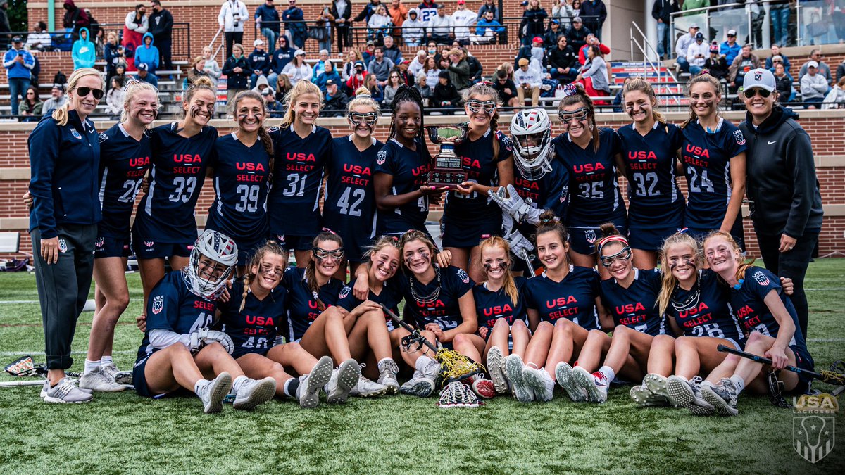 USA_Lacrosse's tweet photo. Raise it high 🏆

Yesterday, our U16 and U18 USA Select teams celebrated together as they won the Brogden Cup. https://t.co/Kr2JyOcNAF