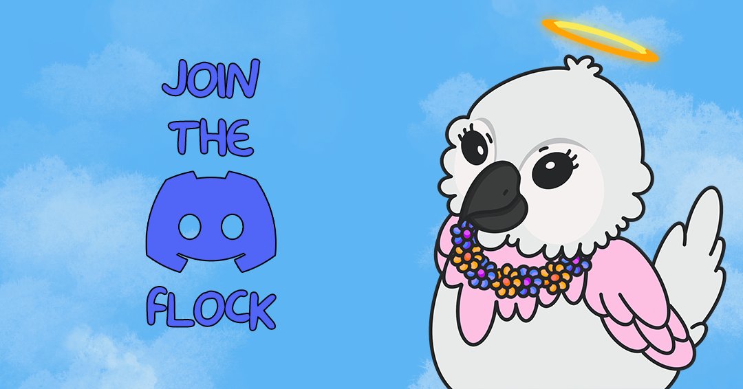 TropicalBirdNFT's tweet photo. We now have over 250 Flock members on our Discord Server 🤯 The first 400 members will get a special role, which makes them eligible for some exclusive giveaways 🎁
 
You know what they say: “The early bird catches the worm.” 🪱
 
Join The Flock: https://t.co/4gKKgpAhWa 🐦

#CNFT https://t.co/X4pOkZNgqp