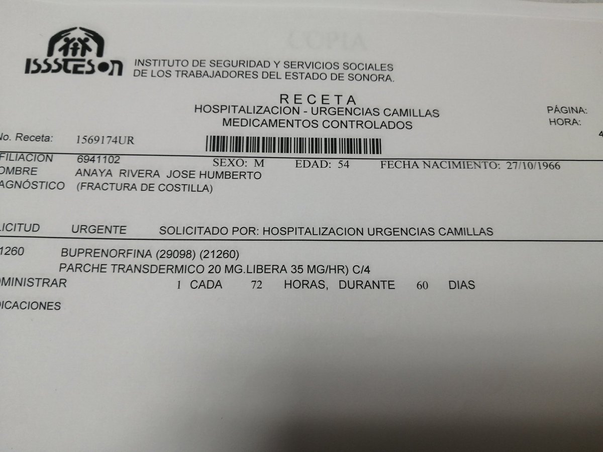 hanayagrafison's tweet photo. #MiFotoDeHoy. De manera #Urgente #Issteson desde mayo me recetaron este medicamento nunca lo tienen. No la. #Chingen.@SSalud_mx @kioscomayor @CongresoSon @lavozdelpitic @CPJannyBarrera @Rossy_Jurado @octavianorojas @felguimor @DoctorShivago @AlfonsoDurazo Por favor #URGENTE. https://t.co/fsznIr1vx8