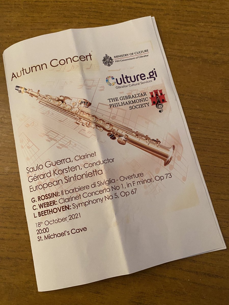 cortes_john's tweet photo. Almost full house at the amazing @MichaelsCave in @GibReserve for a magnificent concert by European Sinfonietta directed by Gerard Korsten. So good to be back in person.  Great work by Gib Philharmonic Society and @GibCulture @culturegib #Rosinni #Weber #Beethoven https://t.co/zt7WclN65q