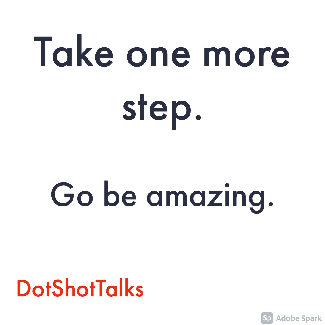 ShotTalks's tweet photo. Let’s do it together!

#DotShotTalks
#GoBeAmazing
#ConnectDotsTakeShots
#OneMore https://t.co/E8qBam6NTP