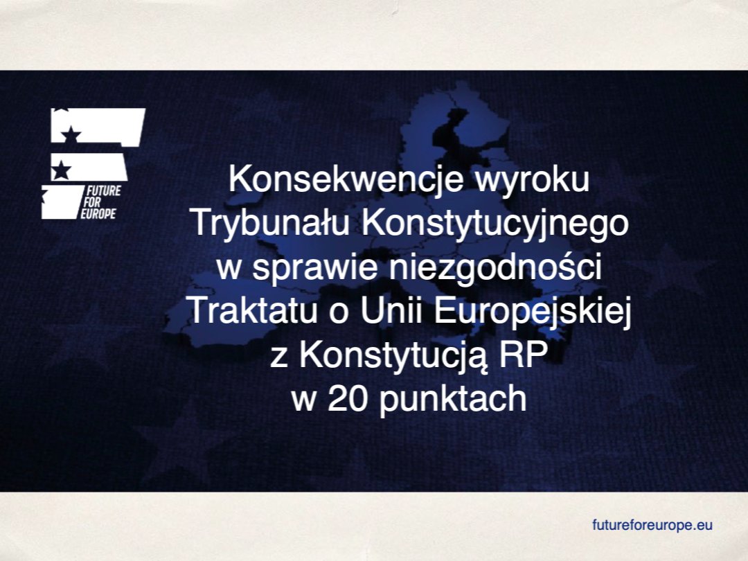 Future For Europe tweet media