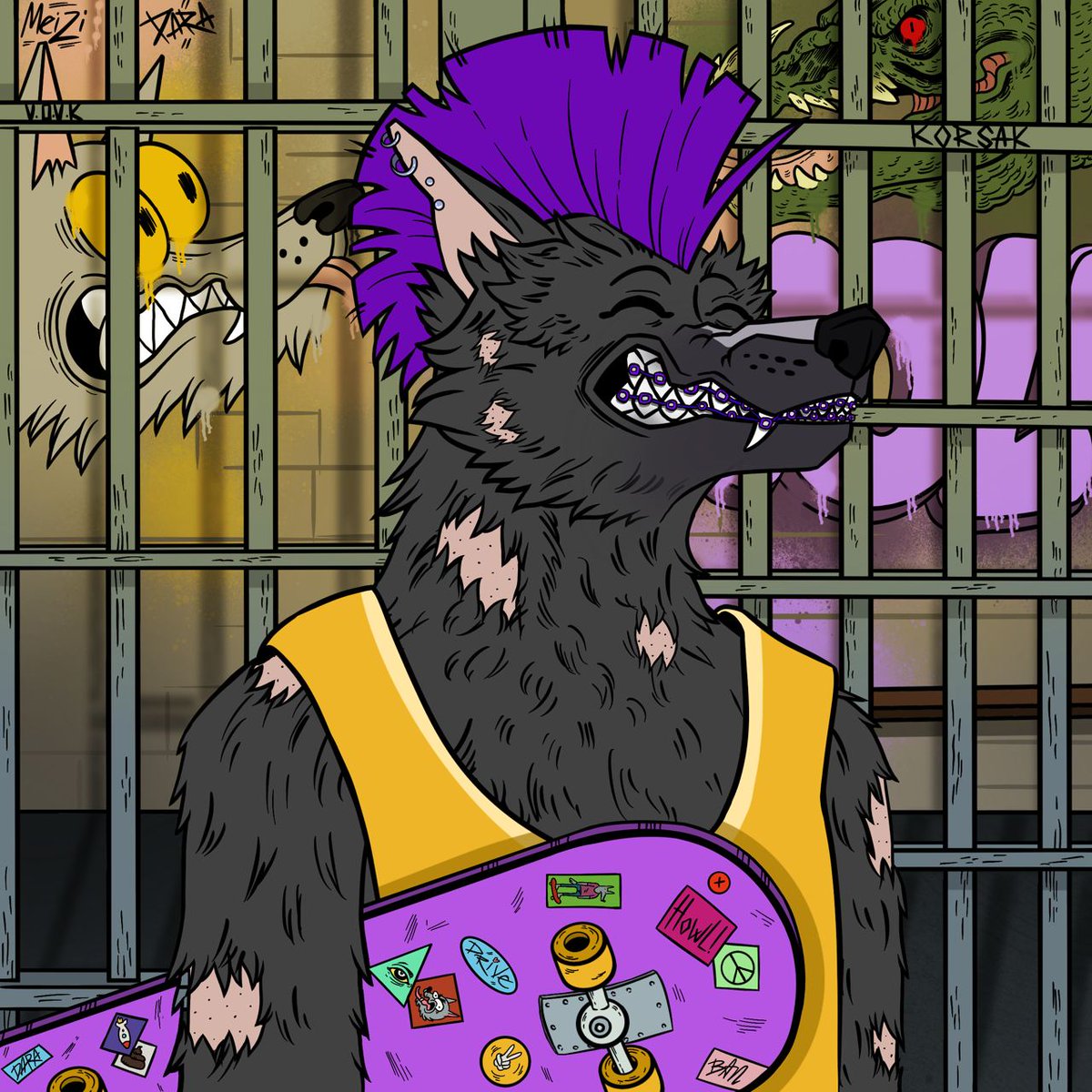 wolveskaters's tweet photo. This is our insane GIVEAWAY with @angryboars 🤟 

Prizes🎉

🎁1 Angry Boar #5124
🎁1 Wolfskater NFT 🐺 

1⃣Follow @wolveskaters
2⃣Join our Discord https://t.co/yCZPJ0kEok
3⃣RT &amp; Tag 3 friends

🏆2 winners
⏰48h https://t.co/SaafpHUS0d
