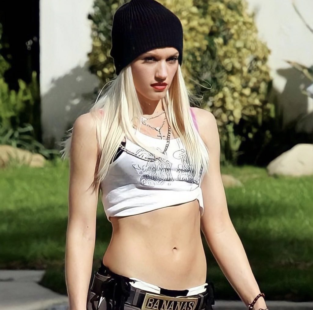 Likes. for iPhone. gwen stefani on the set of 'hollaback girl' in...
