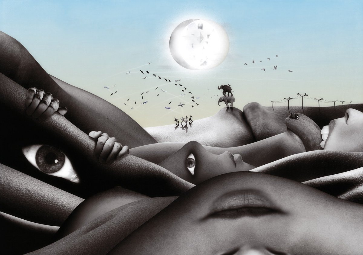 overwhelmed &amp; thankful right now, what a surprise I’ve got an unexpected bid tonight 🖼🔥

"Dancing Under the Moon" is the 1st #NFT I ever minted, two bids in one month feels truly awesome 🥺

Auction is LIVE on @withFND : foundation.app/@loisvoirol/~/… 

#nftcollector #nftcommunity