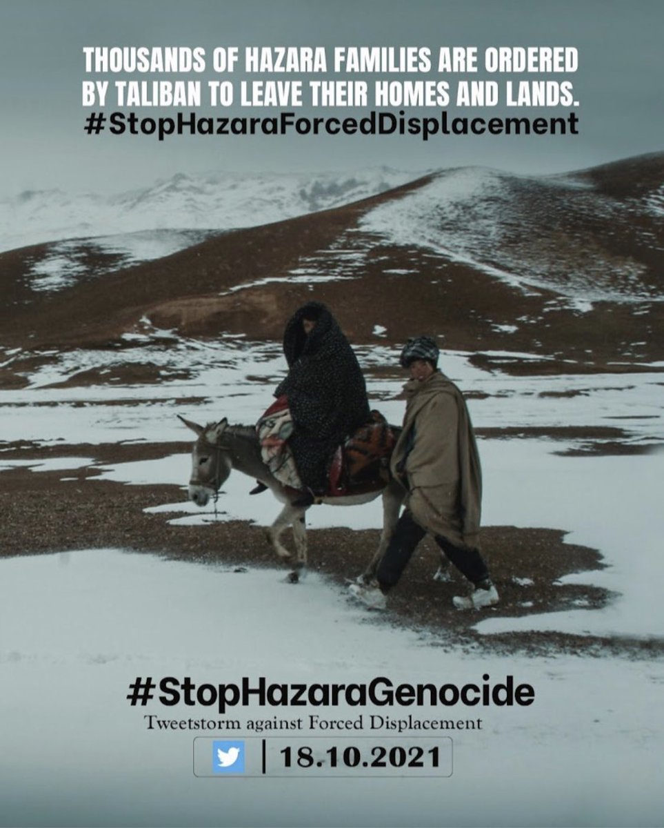 #StopHazaraForcedDisplacement