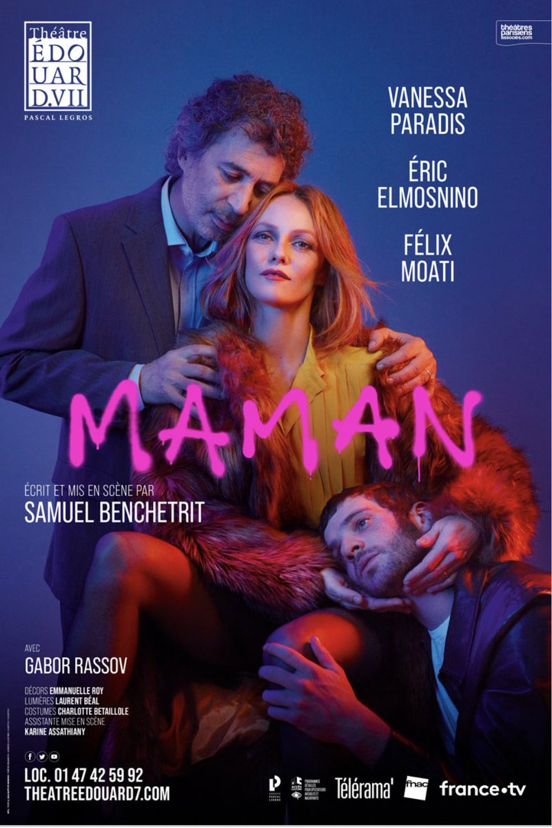 CamilleLouis's tweet photo. « Maman » au Théâtre Édouard VII, de superbes comédiens, une belle histoire et beaucoup d’émotion 💞 https://t.co/ODhMJ2mpQI