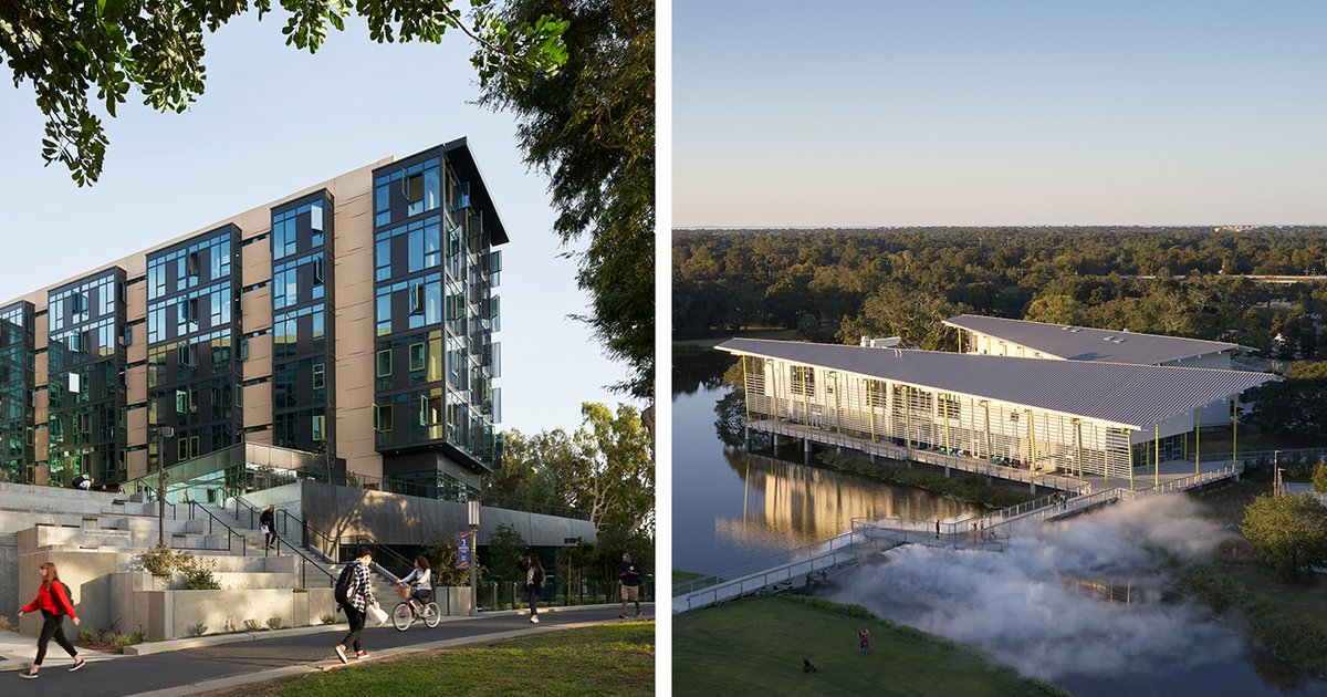We’re excited to share that <a href="/UCIrvine/">UC Irvine</a> Middle Earth Towers and Louisiana Children’s Museum (@louisianakids) received Merit Awards in the 2021 AIA NW &amp; Pacific Region Design Awards program! Congrats to these visionary clients and our exceptional design and construction partners.