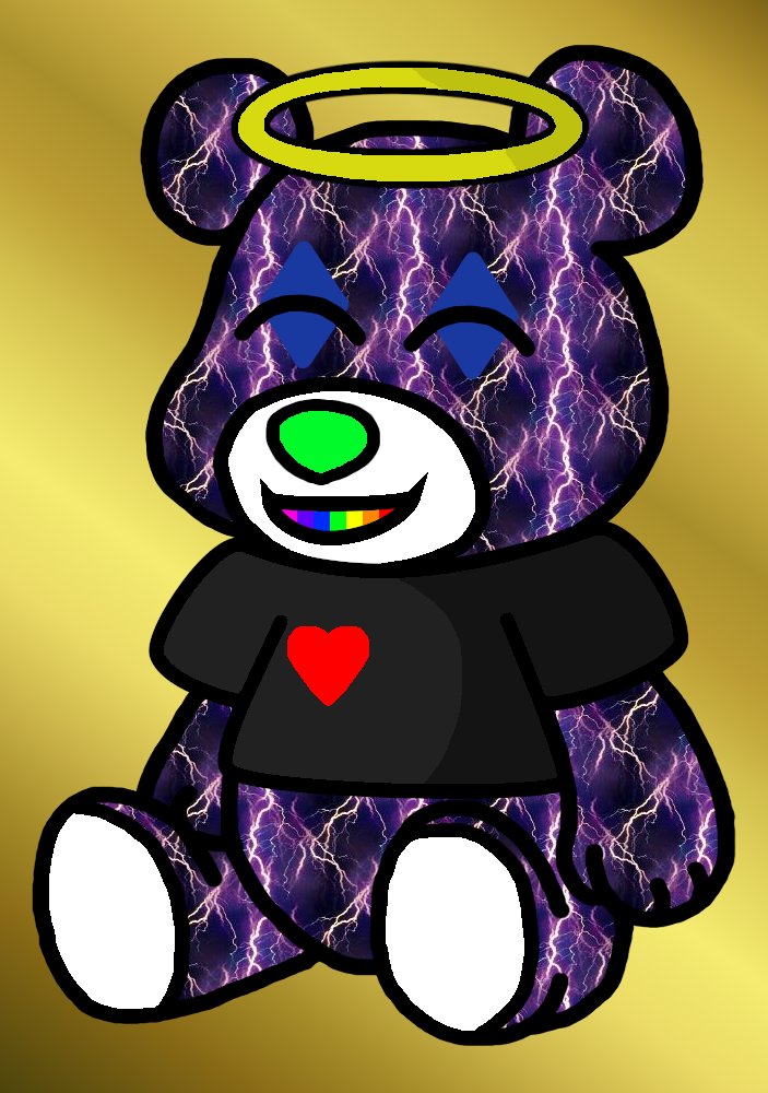 djbooman's tweet image. Major Shout to @BuildATezzy They have a dope project going on right now! Check it out! I won this awesome guy I named "Rare Bear" #tezzy #tezos #rarebear #buildatezzy