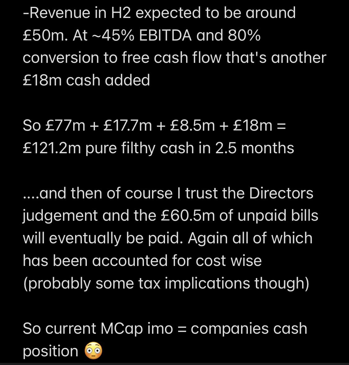 JamesDeas1's tweet photo. #NCYT below sums it up pretty nicely, some might say undervalued. Hopefully the new CEO starts to change the sentiment 🤞 https://t.co/yUCQHqB9Kh