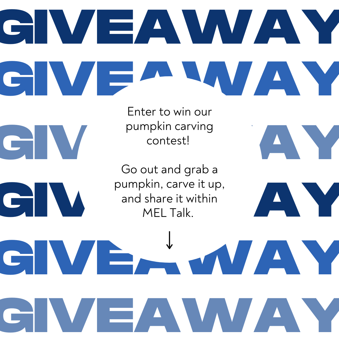 Mel_Talk_App's tweet photo. Pumpkin carving contest! We are hosting our first ever pumpkin carving contest. Go out and grab a pumpkin, carve it up, and share it within MEL Talk. Winner will receive a $100 gift card to any store of their choice. Contest ends this Sunday at midnight!

#mel #meltalk https://t.co/VTbc89lfml