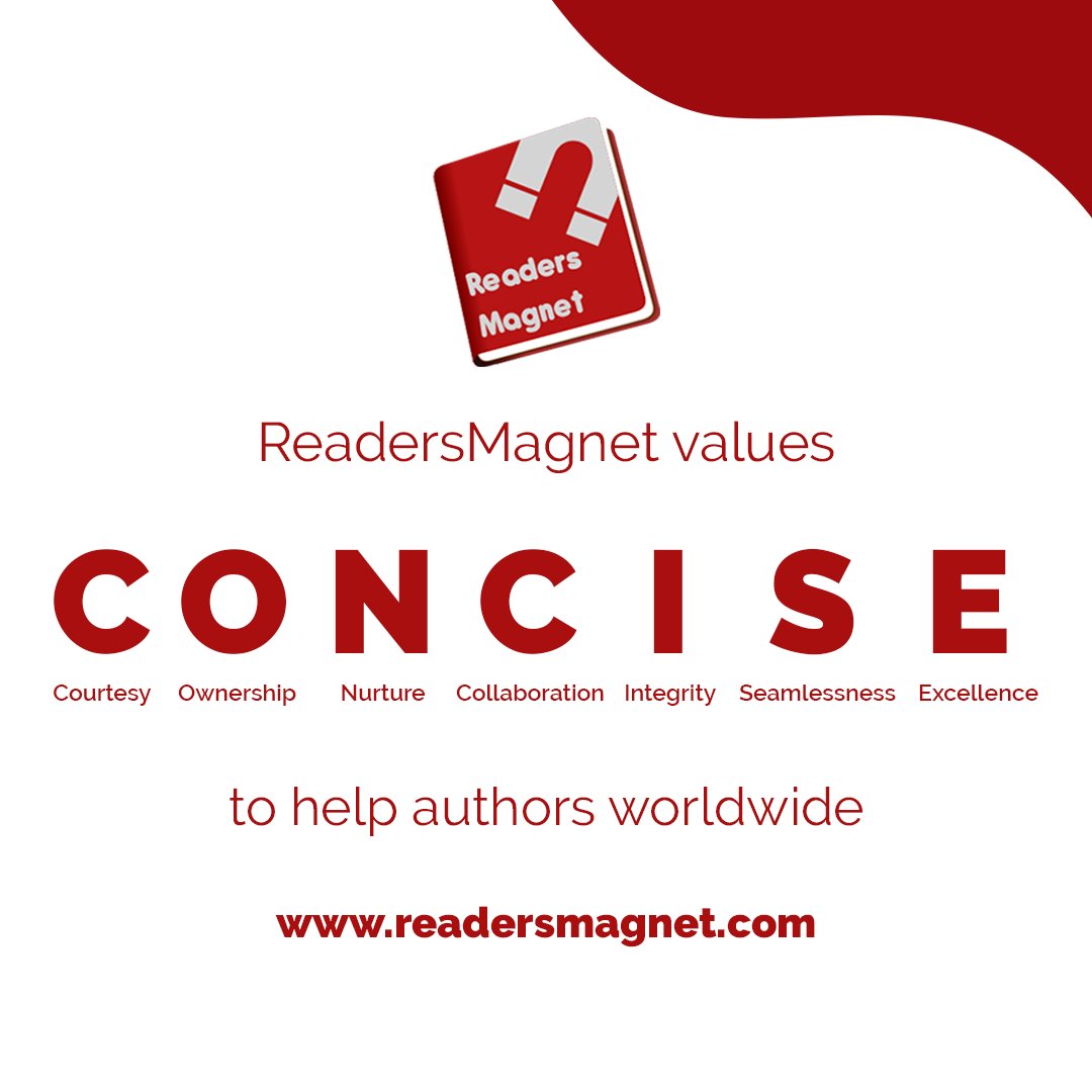 readersmagnet's tweet photo. Did you know we uphold our values in working and supporting writers worldwide?
ReadersMagnet wants to reach as many aspiring writers and readers as possible to fulfill their dream of becoming a published author! 🙌
#readersmagnet #readersmagnetpublishing #TFOS #TFOS2021 https://t.co/WpPHG924EO