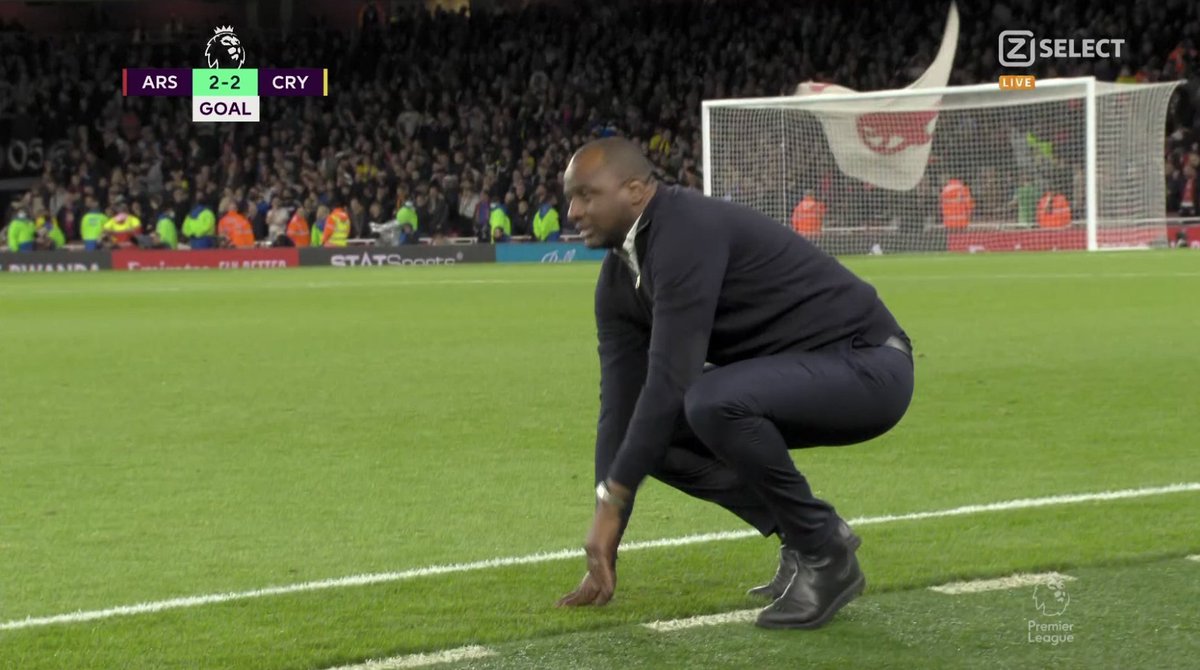 Khizzie's tweet photo. I'm truly gutted for Patrick Viera.....๐๐๐
#ArtetaOut #VieraIn https://t.co/YnCfqnpqyt