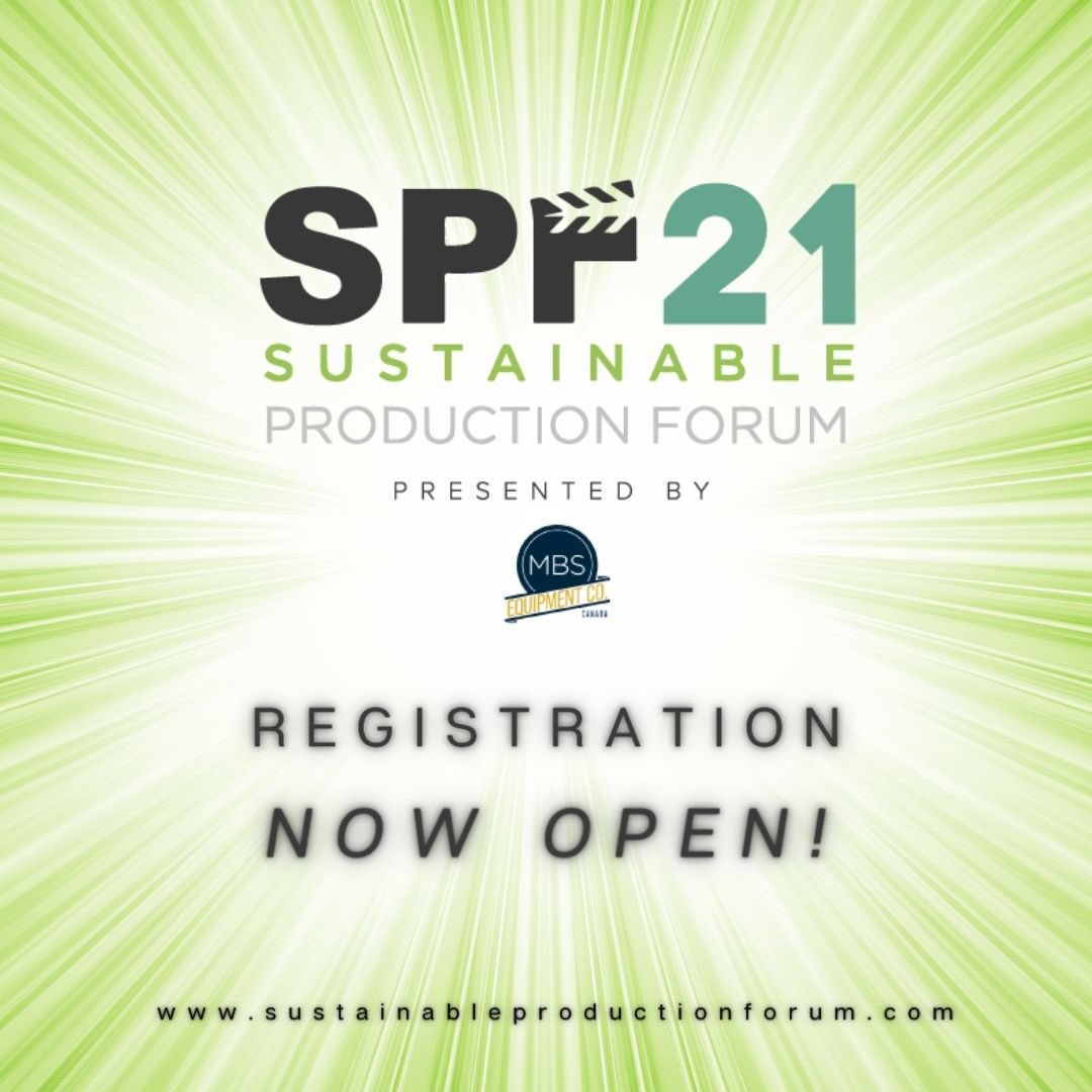 We’ve got our tickets to #SPF21! Do you?! We can’t wait for a week of panels, roundtables, workshops & networking w/ some of the best (and greenest!) in the industry @SPF_Vancouver. See you there! #greenproduction #greenfilmschool #greenset #sustainablefilmmaking #greenthescreen