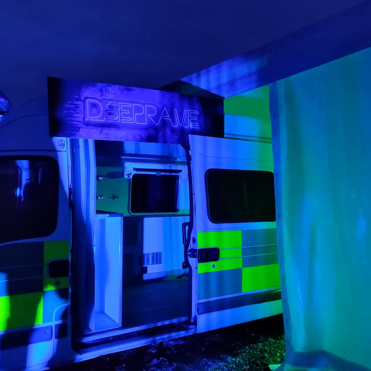 thejoysequence's tweet image. A terrific night of scares at Scream Fields 👻 The actors all did an unreal job at setting the moods of the different mazes and reducing me to a nervous wreck ☠️