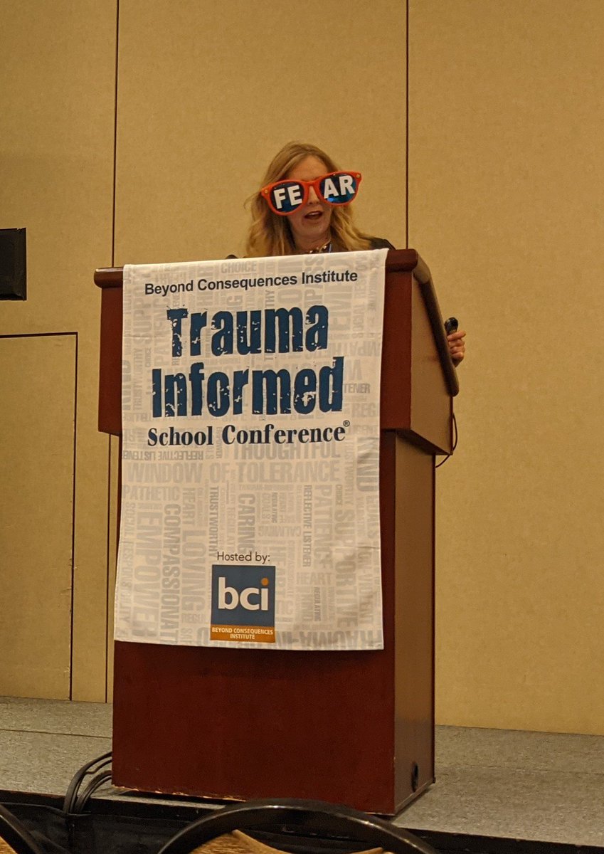Students viewing school from a lens of fear. Healing takes time; give them that time and compassion. Connect with them to help them feel loved. #teacherlife #traumainformed <a href="/CenterHS/">Center High School</a>