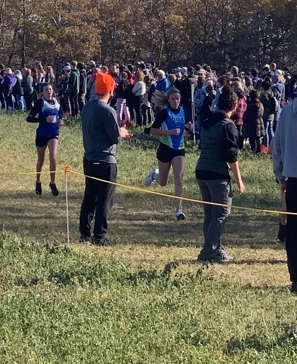Congrats to Kasey Jessiman on finishing 17th at Cross Country Provincials held in Humboldt on Saturday. There were a total of 90 girls in her Intermediate group running the 3km, so she represented Lucky Lake School very well! She ran her personal best of 13.21! Congrats Kasey!