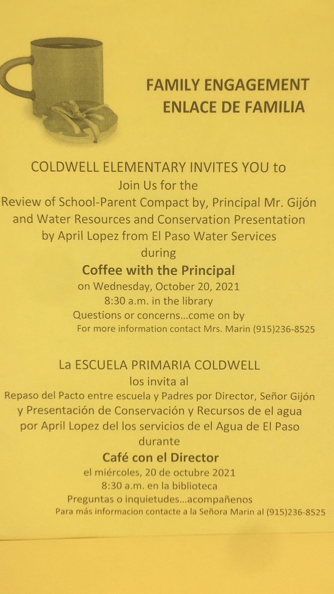 Coldwell Elementary - Parent Engagement tweet media