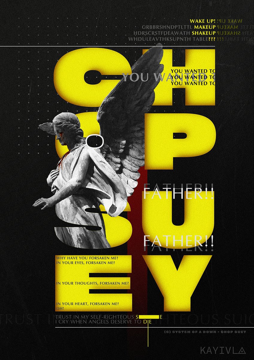 посвящается песне, с которой началась моя любовь к металу и року
#ArtistOnTwitter #poster