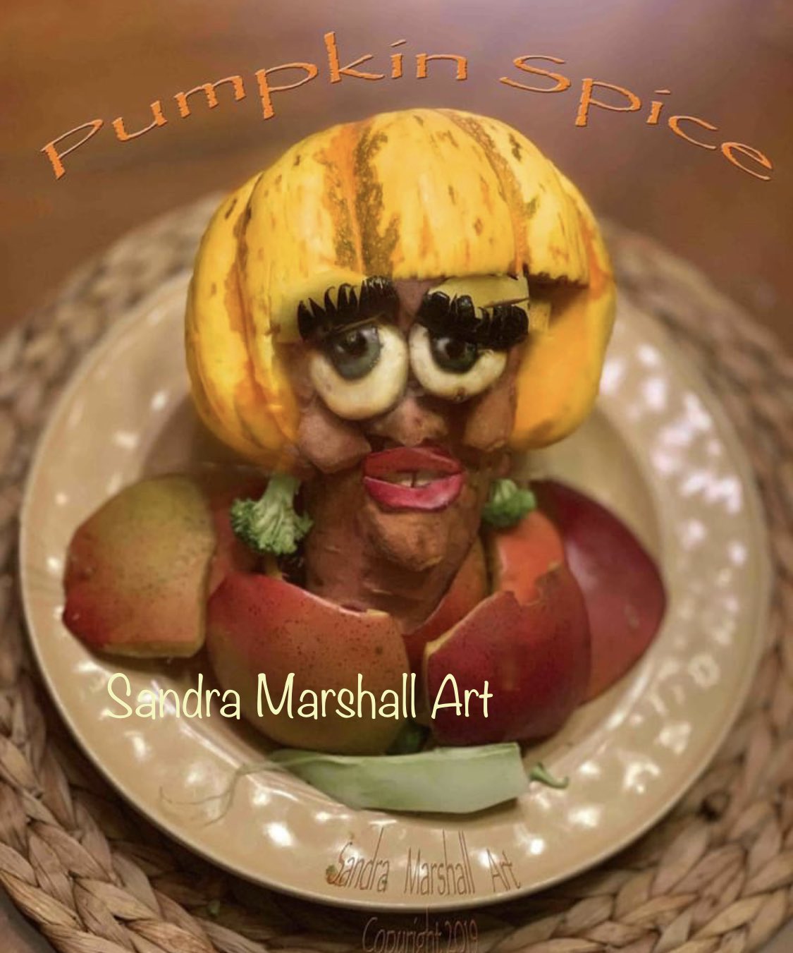 Sandra Marshall Art She Was In Love With A Jerk O Lantern She Had To Let Her Man Go The True Story Of Pumpkin Spice Check Out My Facebook Page For The Whole