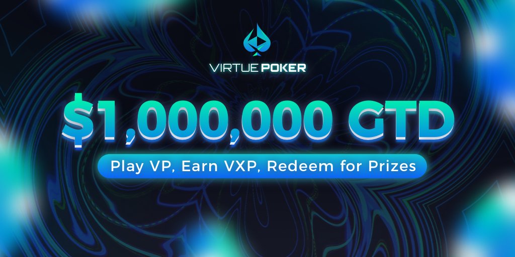 Virtue_Poker's tweet photo. 💰$1,000,000 Promotion Starts TODAY. Play VP, Earn VXP, Redeem for Prizes💰 

100% deposit bonus 
VXP Prize Store
Daily Random Drawings
Weekly Jackpots 

🎯 VPP required for all games 

Learn More: https://t.co/2kDzKgfF6A https://t.co/vbxPlRFLPf