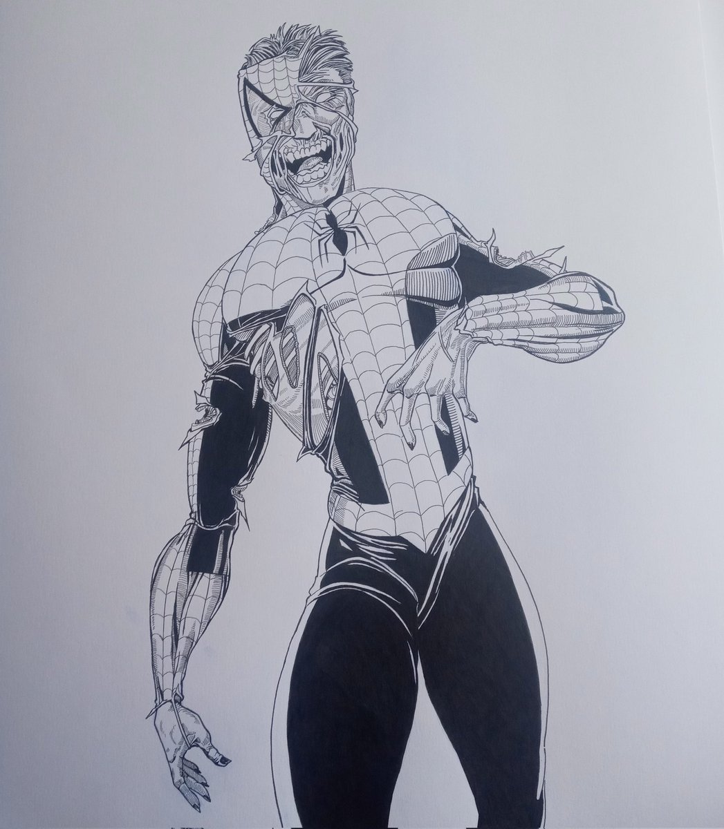 HeyTay265's tweet photo. @PinkBunnySaysSo Here's my Zombie Spider-man for day 17 of #fragtober.
Wolverine with darkness powers!!!! https://t.co/K10m884rIf