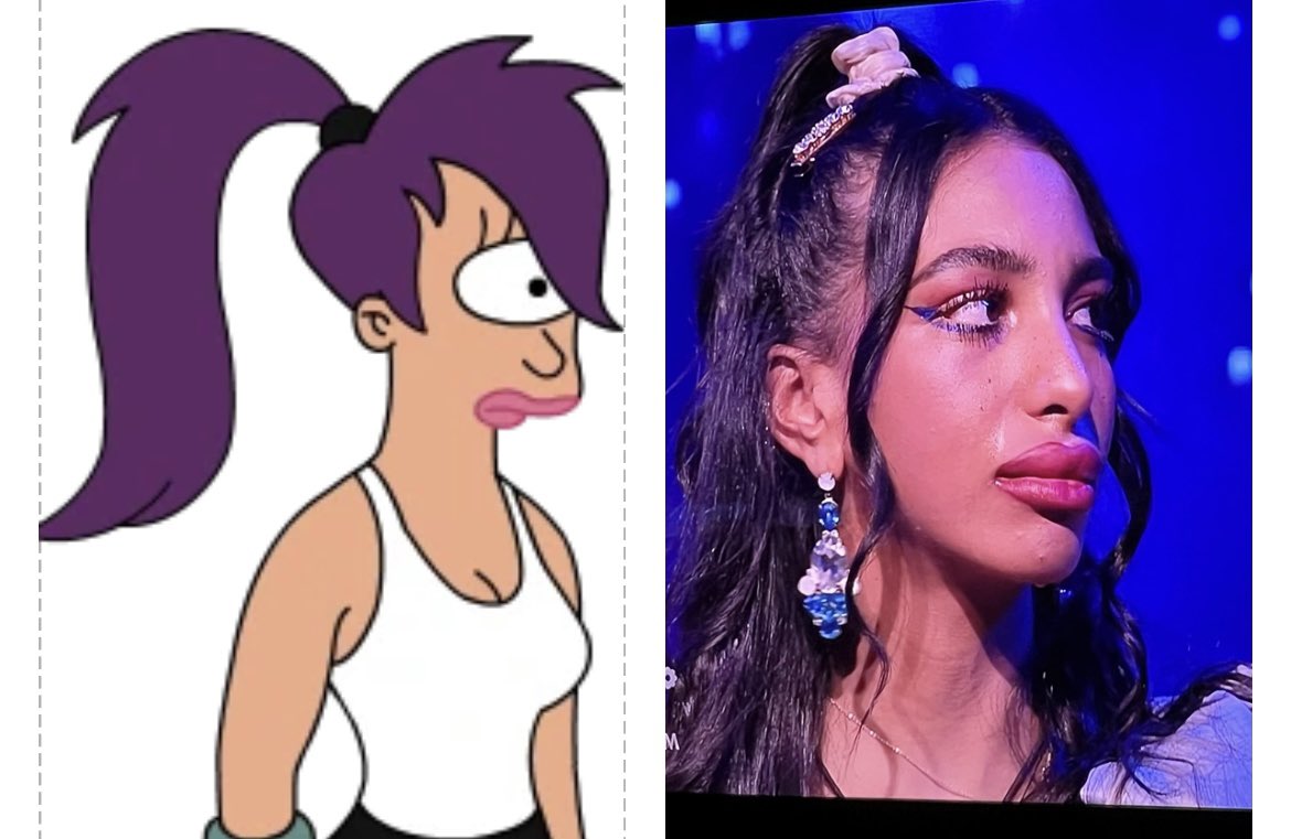 Ma Lulú è Leela dì Futurama?!? 🤪 #GFvip #GrandeFratelloVip