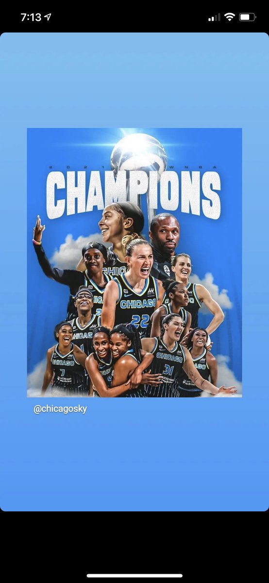 FXWChicago's tweet photo. Hey FXW, don’t forget to dress in blue tomorrow to show our support of @chicagosky #fxw @WNBA #congratschicagosky #fxwstrong #wnba https://t.co/nWocz3nCfq