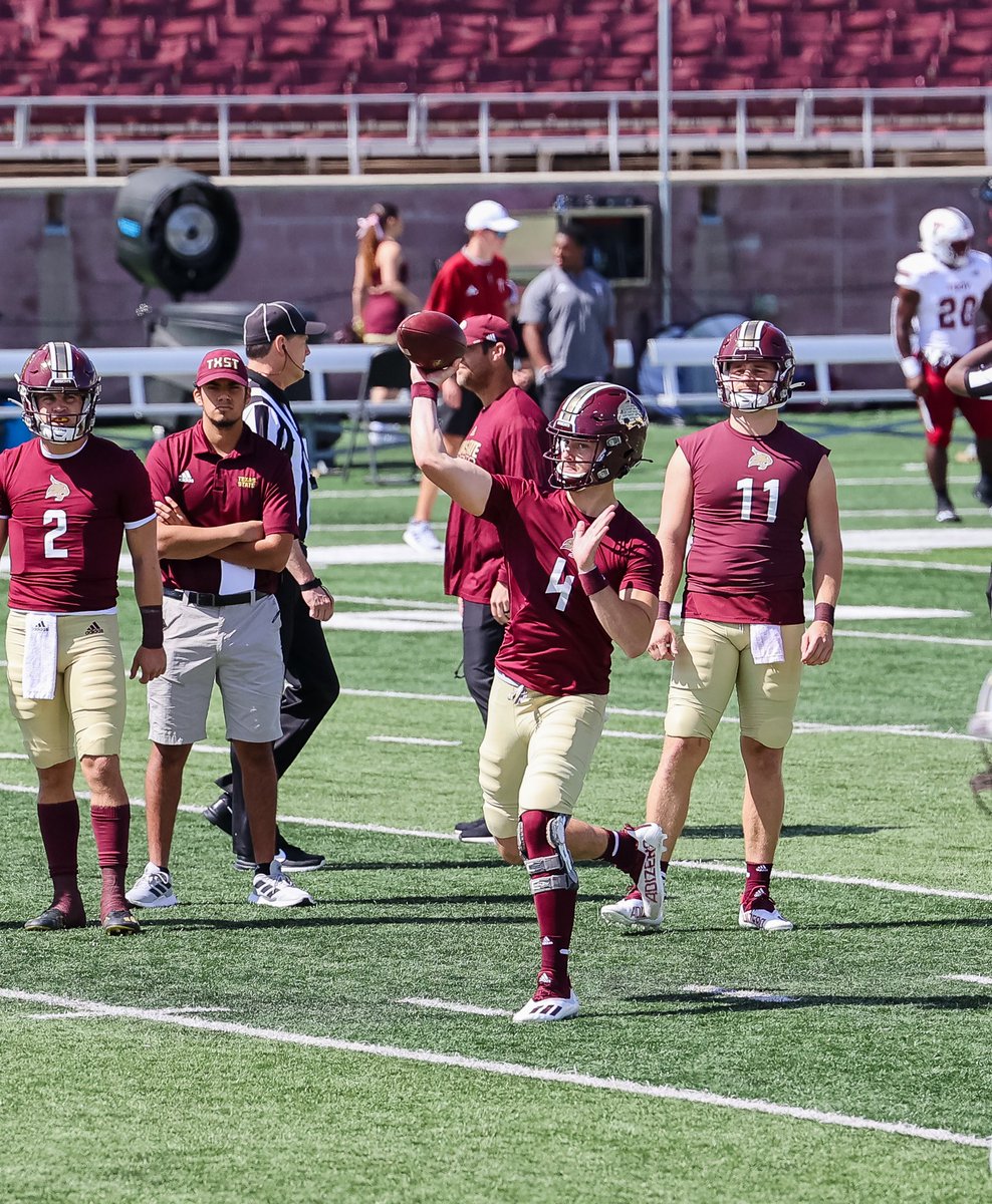 mamajenn06's tweet photo. Grateful to have been in Texas to support the Bobcats and this guy!! Thank you Mrs. McCoy for these incredible pics. @EvansTy18 @TXSTATEFOOTBALL https://t.co/nFNn851ACN