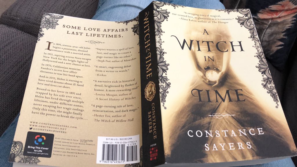 bookishlynancy's tweet photo. I thought this was an interesting and enjoyable story. At times it had me mesmerized, as things were playing out in each chapter. #JustRead ❤️📖
“It’s a curse—specifically a binding curse. You come back again and again.” #AWitchInTime https://t.co/A1skt4hXfx