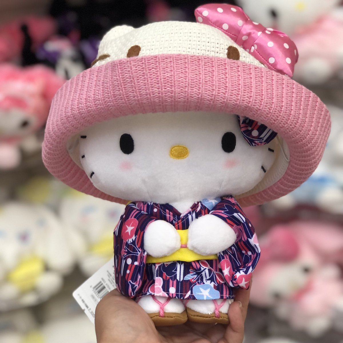 Just Hello Kitty wearing a Hello Kitty hat <3