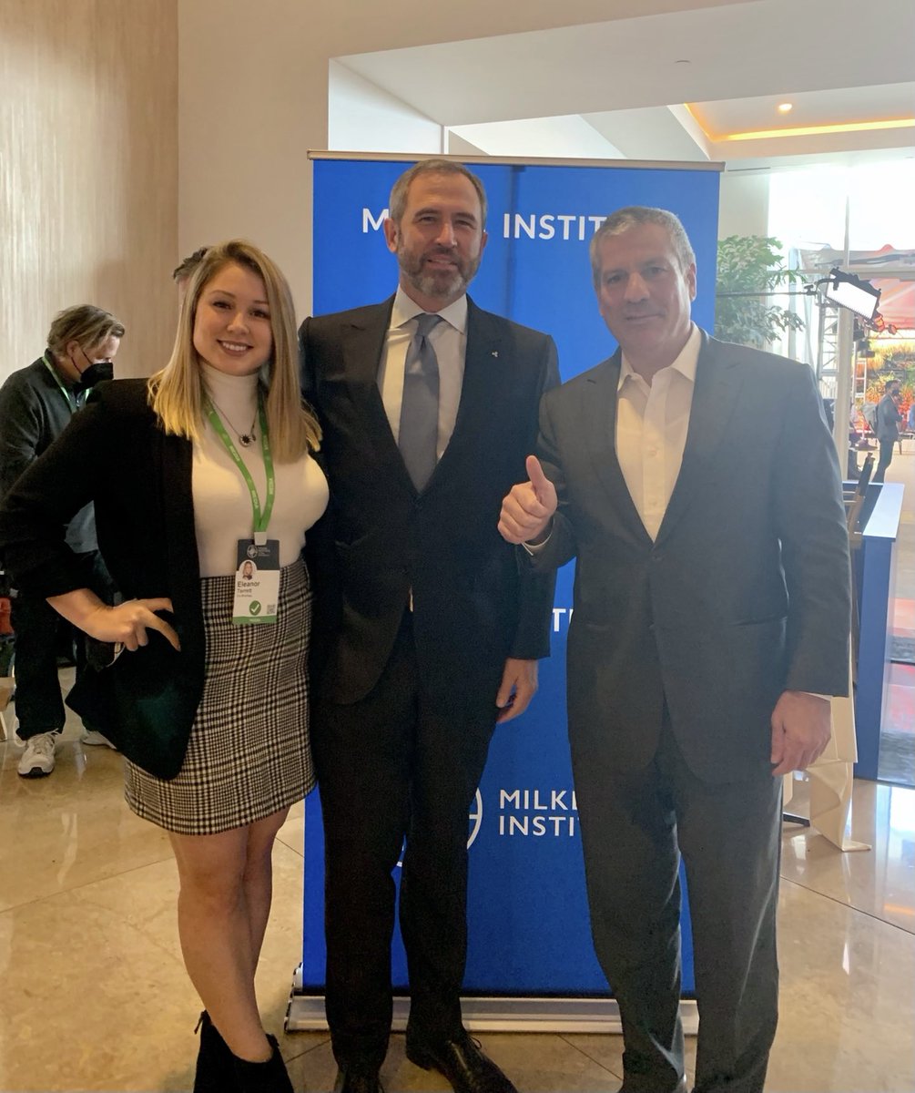 EleanorTerrett's tweet photo. Great catching up with ⁦@bgarlinghouse⁩ of ⁦@Ripple⁩ this morning! Full interview will be up on Fox Business website shortly. ⁦@CGasparino⁩ #XRP https://t.co/UolwOyVEzw
