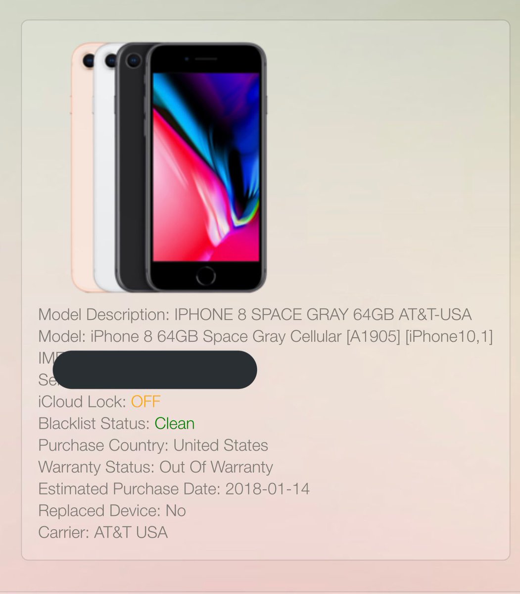 NTFTWX's tweet photo. Bought an iPhone 8 listed as an iPhone 7 with a dead display. Well it just got here today, and..

FMI off, AT&amp;T Unlocked!!
Paid $34 for this thing. 

The CEO of good deals is back at it again 😎 https://t.co/6lchgVHtvd