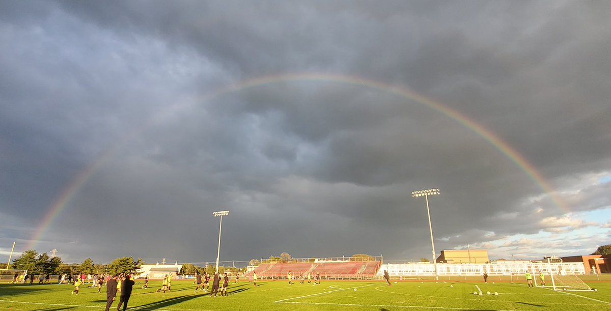 Lenape Athletics (@lenapeathletics) on Twitter photo Driscoll Stadium is the pot of gold at the bottom of this rainbow. Hopefully <a href="/LenapeSoccer/">Lenape Girls Soccer</a> doesnât need luck in tonightâs Senior Night contest vs. <a href="/CHEastAthletics/">East Athletics</a>!! Driscoll Stadium is the pot of gold at the bottom of this rainbow. Hopefully <a href="/LenapeSoccer/">Lenape Girls Soccer</a> doesnât need luck in tonightâs Senior Night contest vs. <a href="/CHEastAthletics/">East Athletics</a>!!