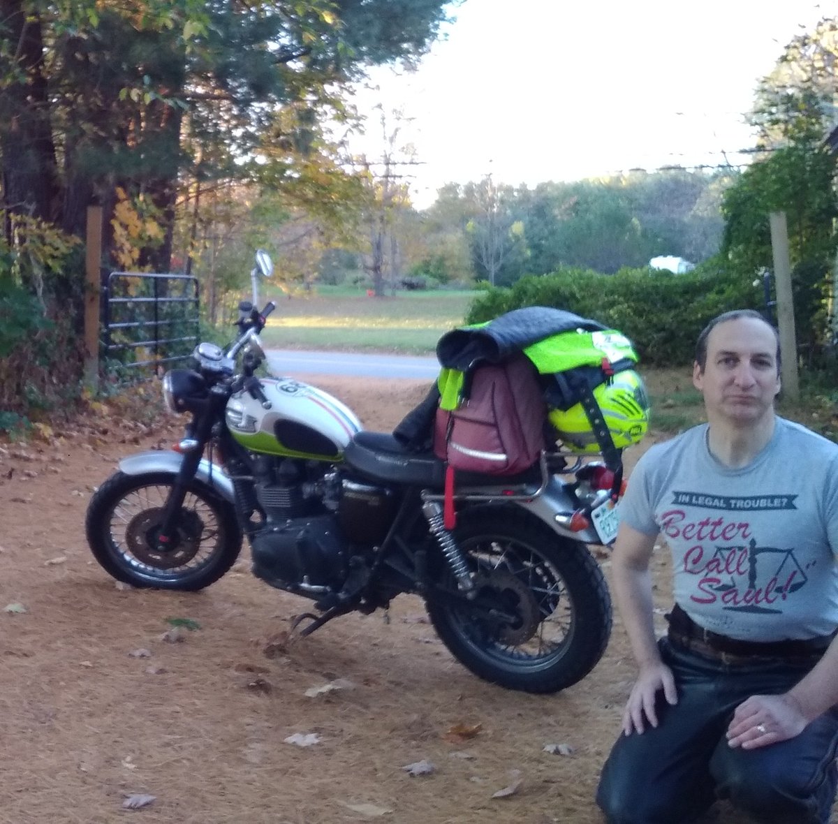 jjenksseymour's tweet photo. Ride!
#motorcycle #ride #biker #paralleltwin #britishiron #triumph #bonneville #scrambler #motorbike #motorcycles #advrider #bikersofinstagram #fortheride #newhampshire https://t.co/0c0Bfxvp35