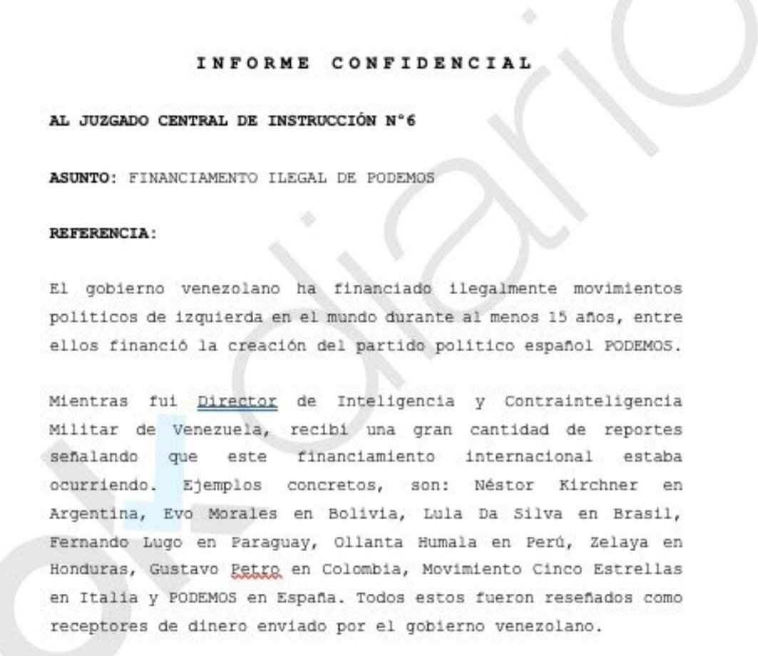 GustavoRugeles's tweet photo. Atención: Comienzan las delaciones en cortes internacionales: Hugo 'El Pollo' Carvajal confiesa a la justicia española que el régimen de Nicolás Madura ha financiado las campañas Políticas de Gustavo Petro @petrogustavo 

Siguen las declaraciones de Alex Saab en Estados Unidos. https://t.co/pZQJCeVS8m