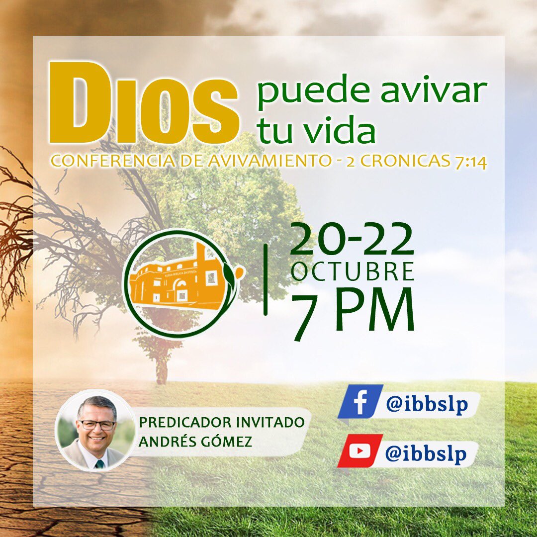 Twitter-এ Iglesia Bíblica Bautista de San Luis Potosí A. R.: 