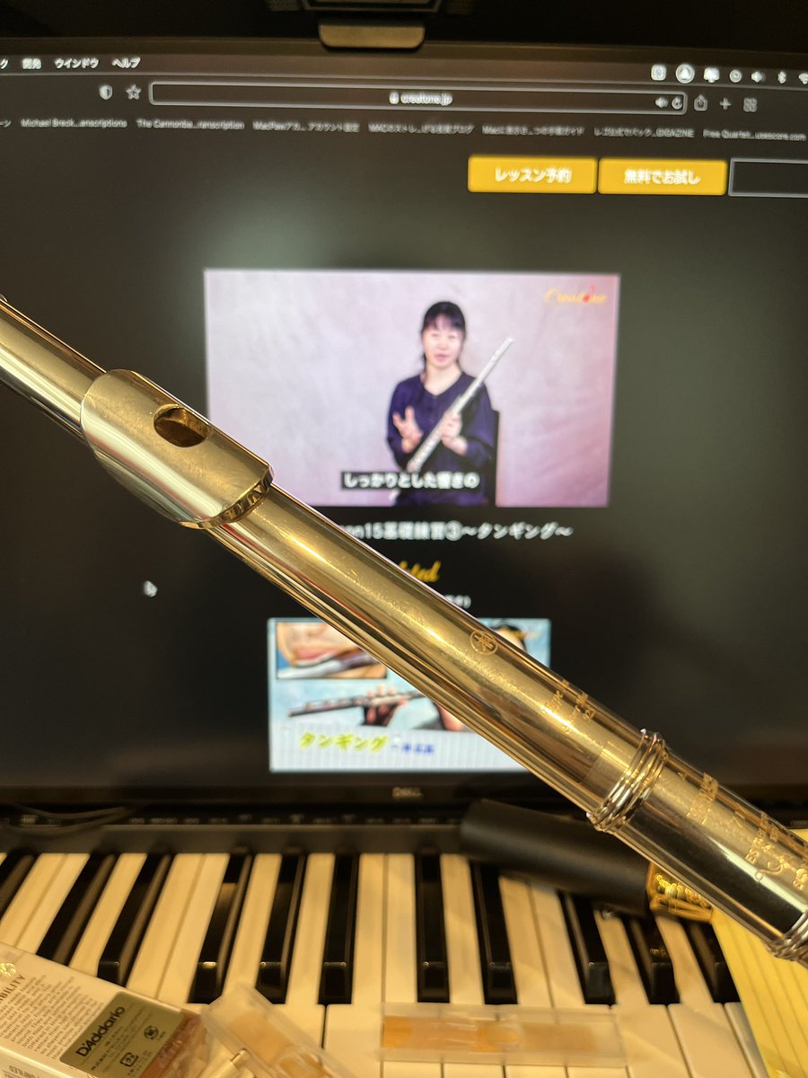 kentax875's tweet photo. ふむふむ。
やっぱり専門家の言うことは聞くべきですね。
朝からフルート練習楽しくなる😀

#creatone https://t.co/FCkKEHWT00