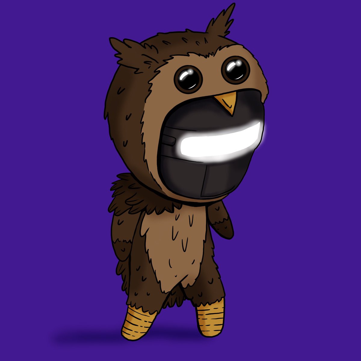 TinyAquaMoon's tweet photo. Decided to jump in with a submission for the Watcher Skin Challenge for @missingfrontier with my Bird Watcher! @missingwatcher https://t.co/cRf6SiWoiT