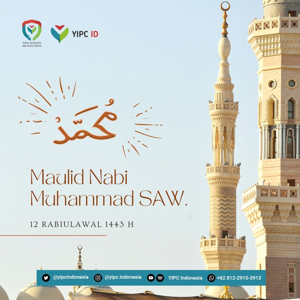 Selamat memperingati maulid Nabi Muhammad SAW ❤