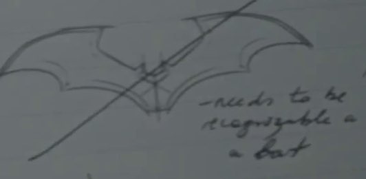 RottenGotham's tweet image. Bruce is reeeeeally into the bat motif, eh?