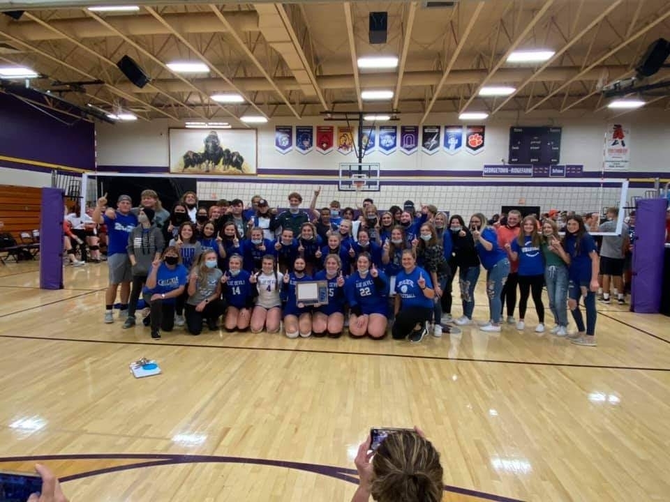 BHRABlueDevils's tweet photo. Congratulations Lady Blue Devils!  County Champions!!!!

Your Lady Blue Devils earned a County Victory over the Westville Tigers in an exciting 3 sets tonight.

Way to go blue!! https://t.co/ec9ewx5Nd1