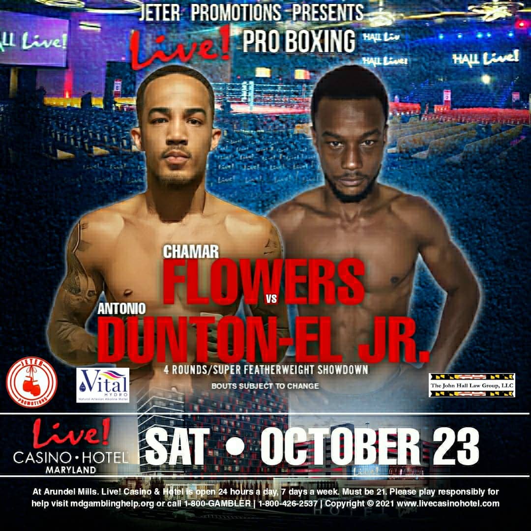 @tonybpromo boxing card at the @LiveCasinoMD in Hanover,MD on October 23rd. Tickets available at axs.com 
#livecasinohotel #LiveAtLIVE
#professionalboxing  #boxingnews #boxing main event @boxin_ismylife co-main event @DemondNicholson