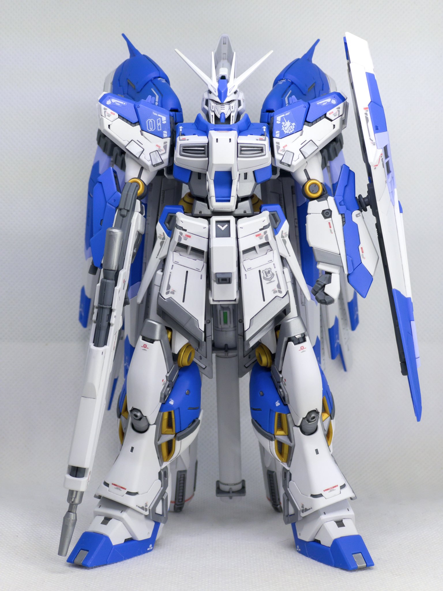 ガンプラRG未塗装トップコート完成品セット