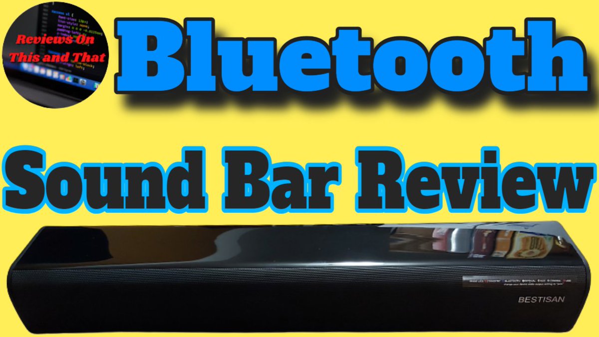 Checkout my latest video 
BESTISAN Stereo Bluetooth Sound Bar Review
youtu.be/6qfZrCzWAWw
#bestisan #soundbar #bestsoundbar #bluetoothsoundbar #stereosoundbar #2021soundbar #cheapsoundbar #21inchsoundbar #trending #trendingnow #trendingtonight @ValsReview