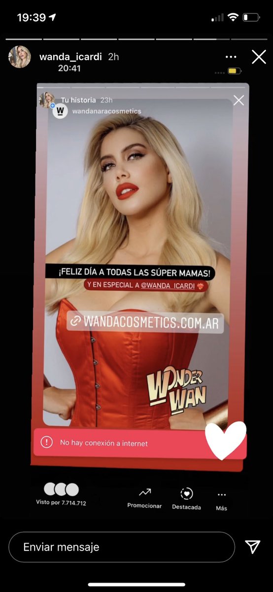 natijota's tweet photo. Wanda con carpa nos muestra las views q tienen sus stories jajajajaj tranqui panqui https://t.co/hQyJoF0Dba