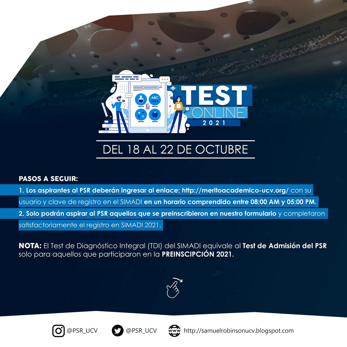 Programa Samuel Robinson - UCV tweet media